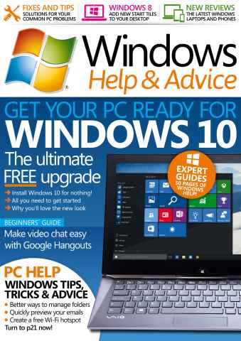 Windows Help & Advice issue August 2015