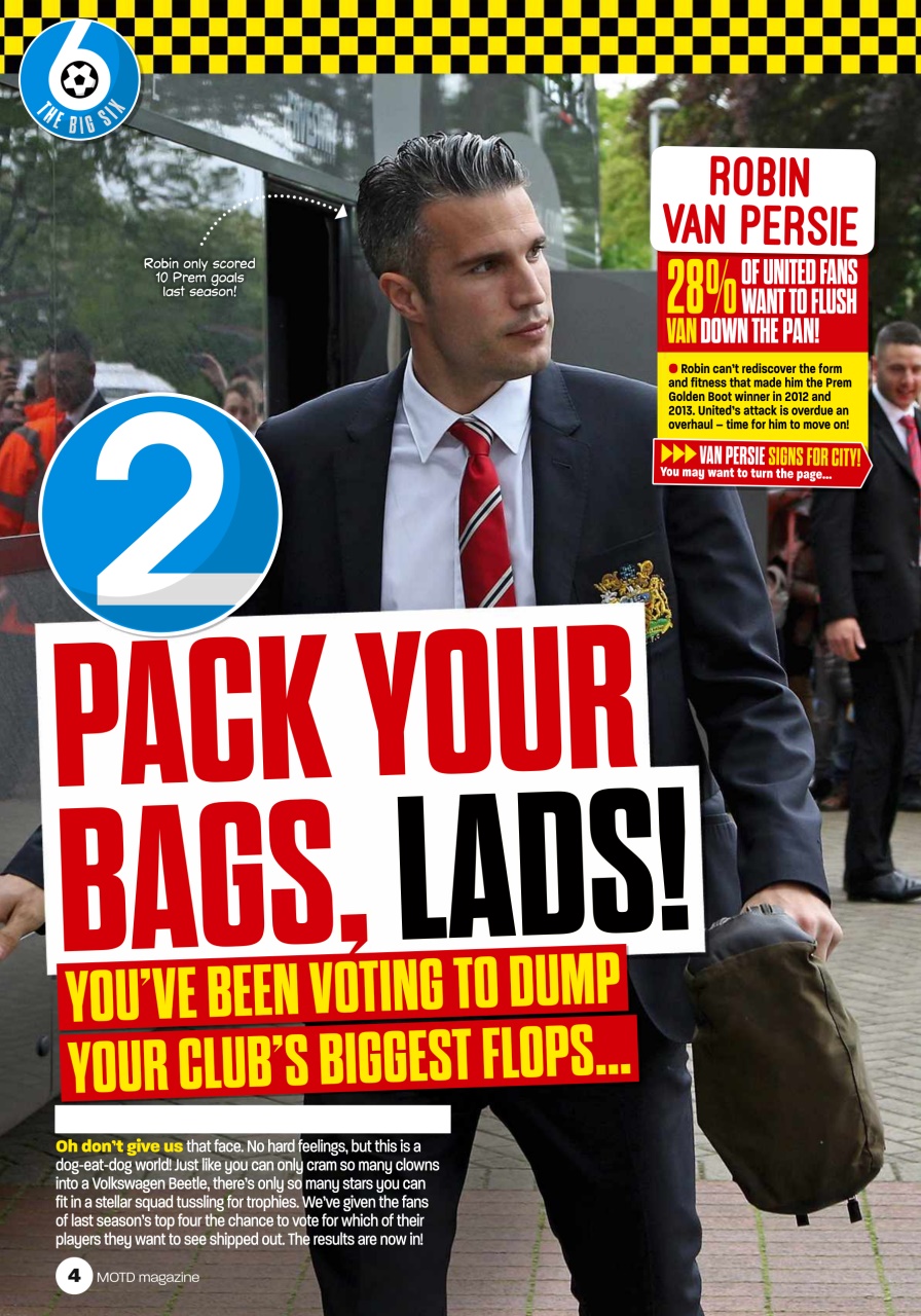 Match of the Day Preview Pages