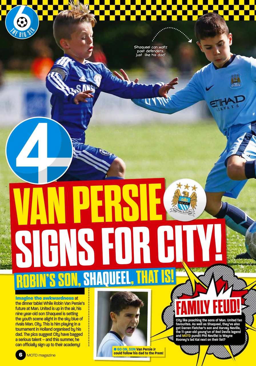 Match of the Day Preview Pages