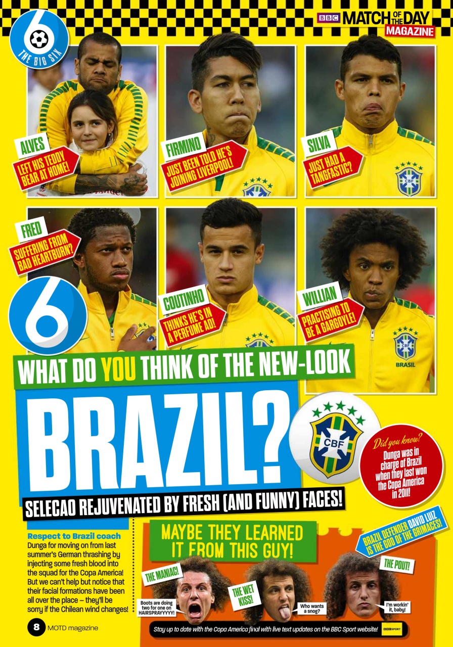 Match of the Day Preview Pages