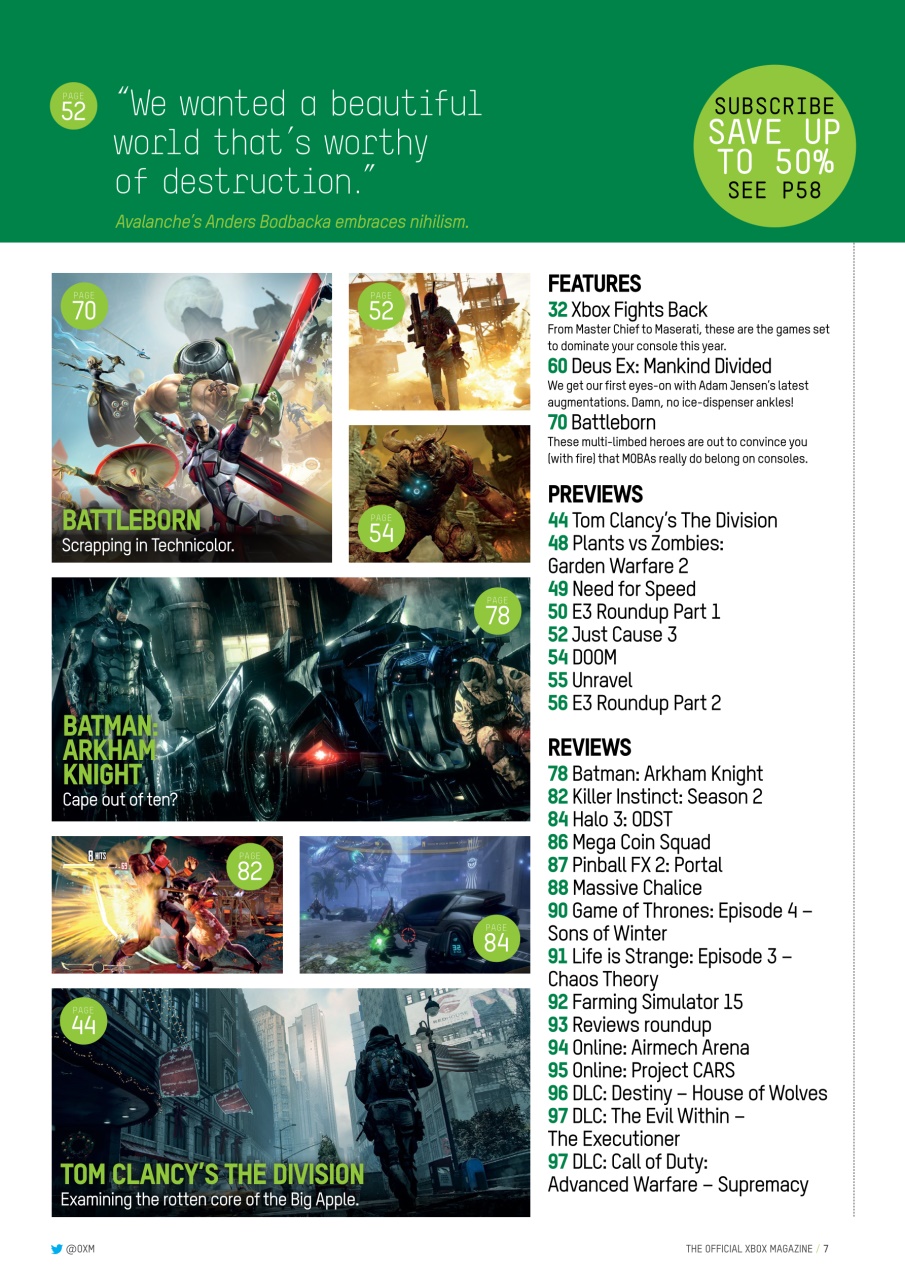 Official Xbox Magazine (UK Edition) Preview Pages