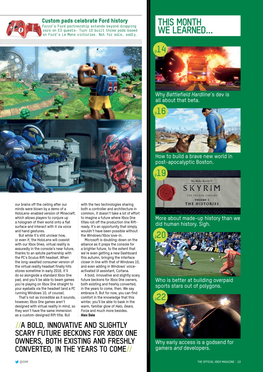 Official Xbox Magazine (UK Edition) Preview Pages