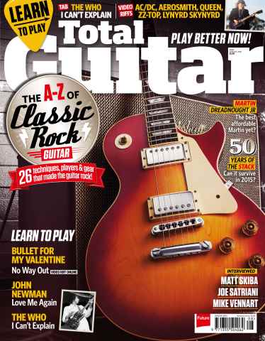 Total Guitar issue August 2015