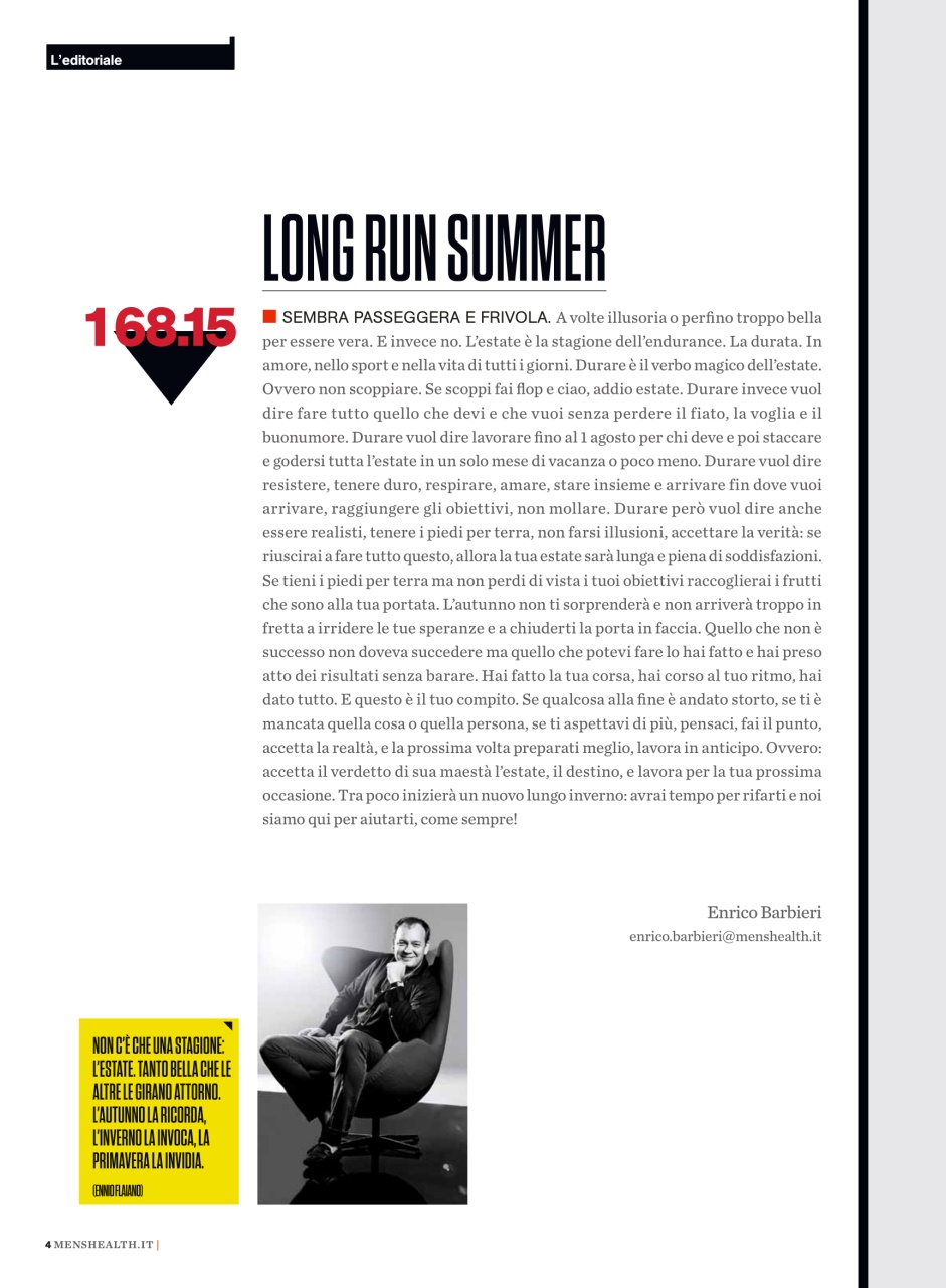 Men's Health Italia Preview Pages