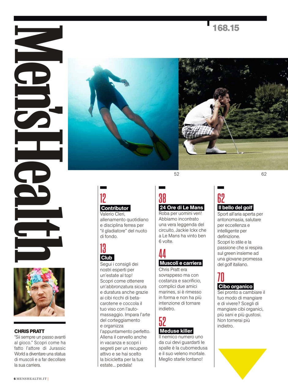 Men's Health Italia Preview Pages