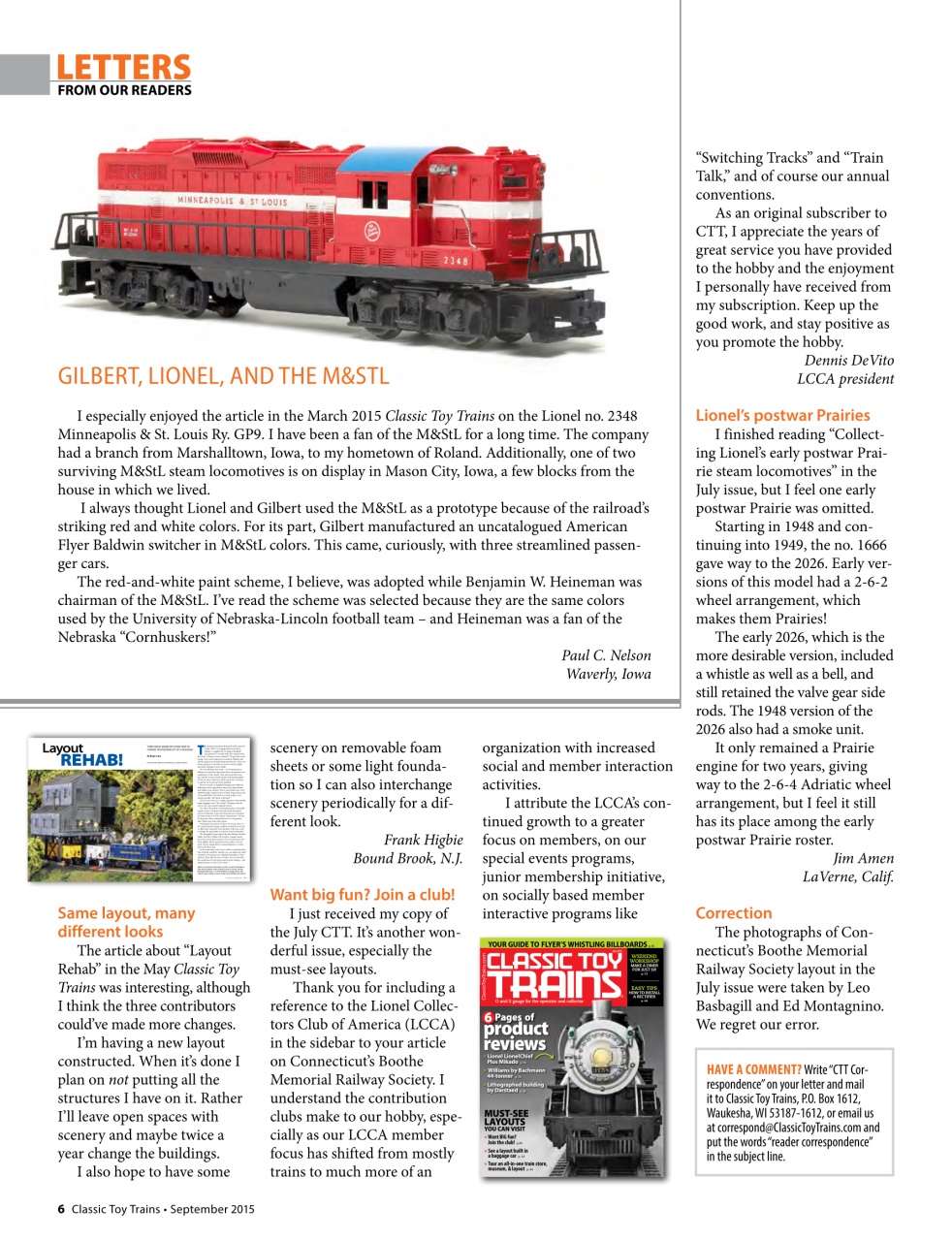 Classic Toy Trains Preview Pages