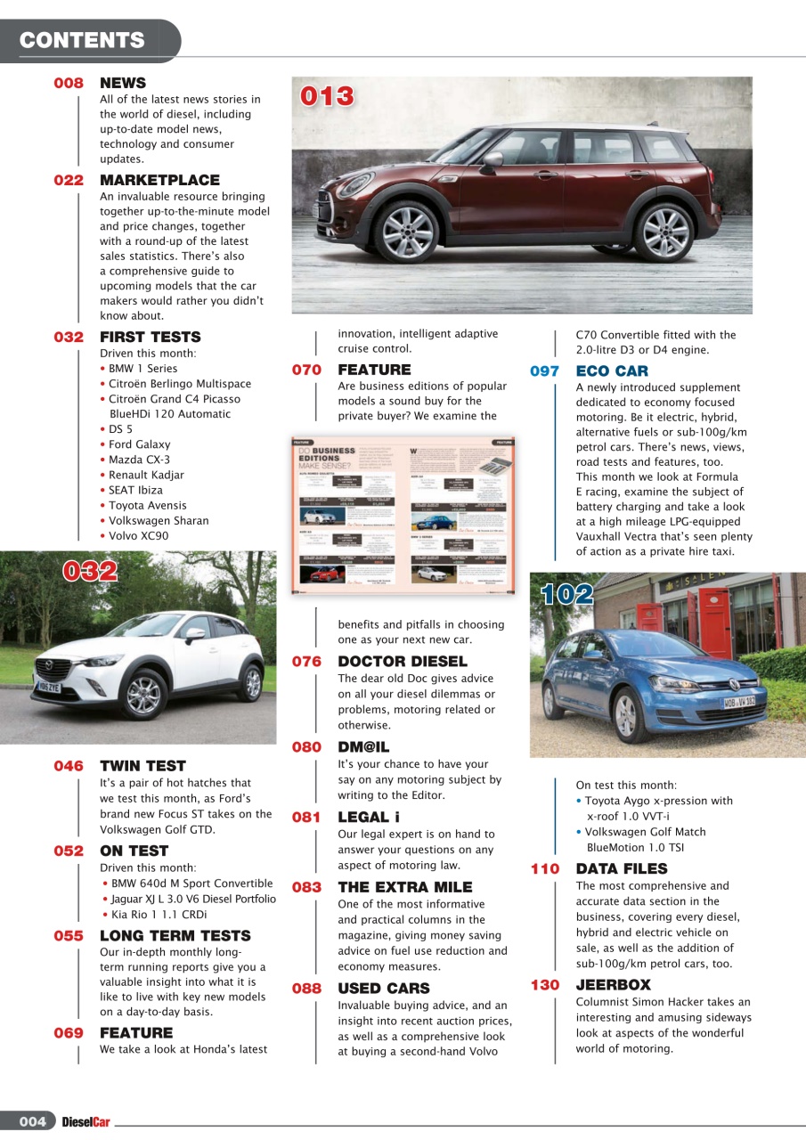 Diesel&EcoCar Magazine Preview Pages