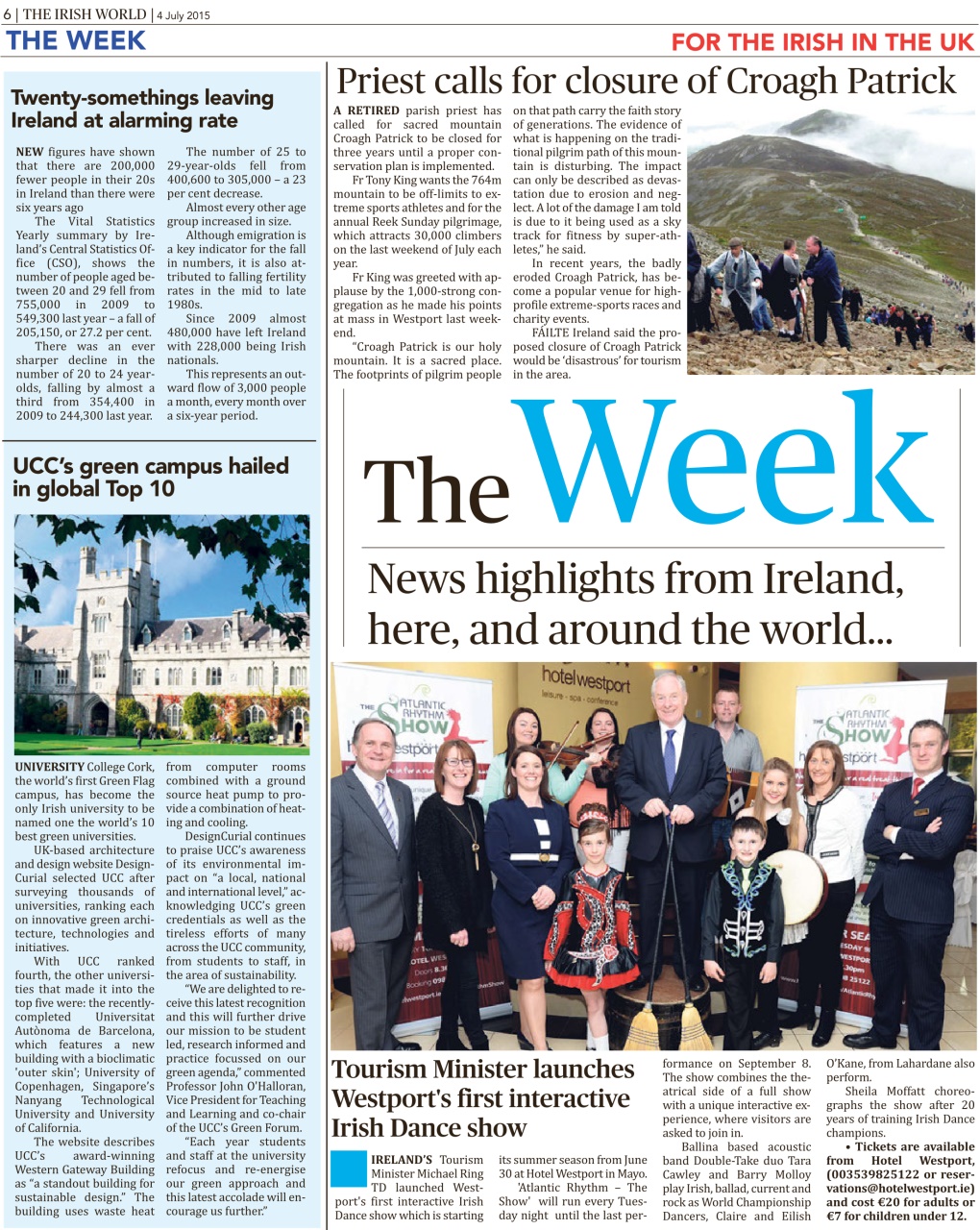 Irish World Preview Pages