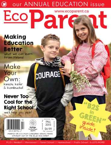 Ecoparent Magazine issue Fall 2015