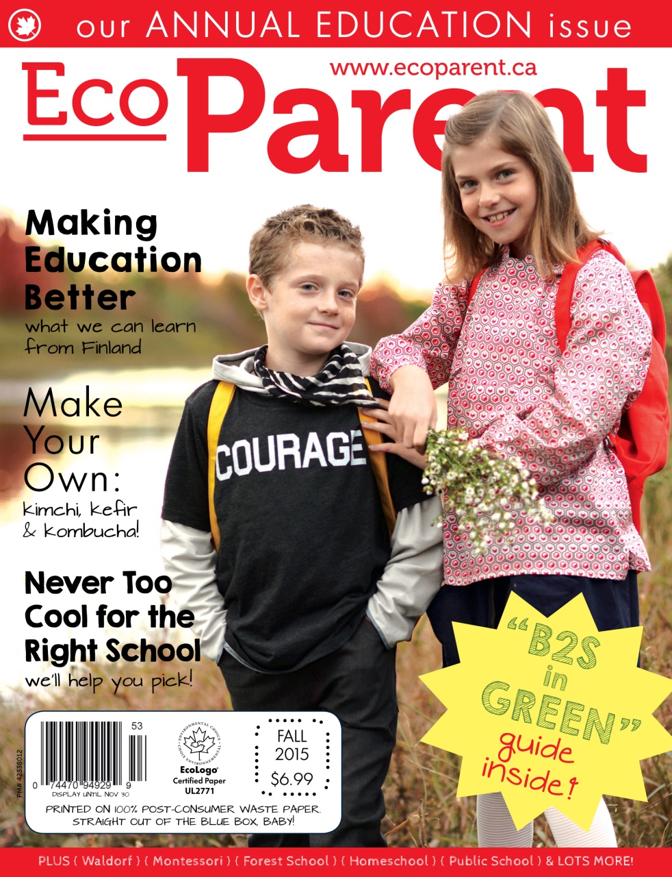 Ecoparent Magazine Preview Pages
