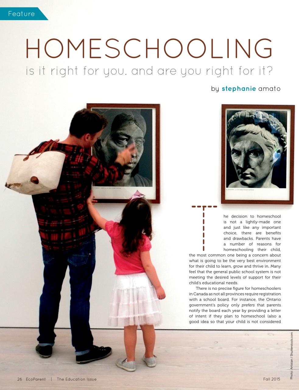 Ecoparent Magazine Preview Pages