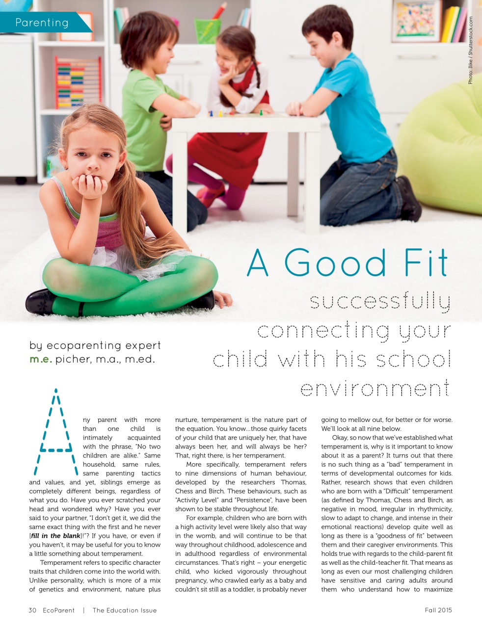 Ecoparent Magazine Preview Pages