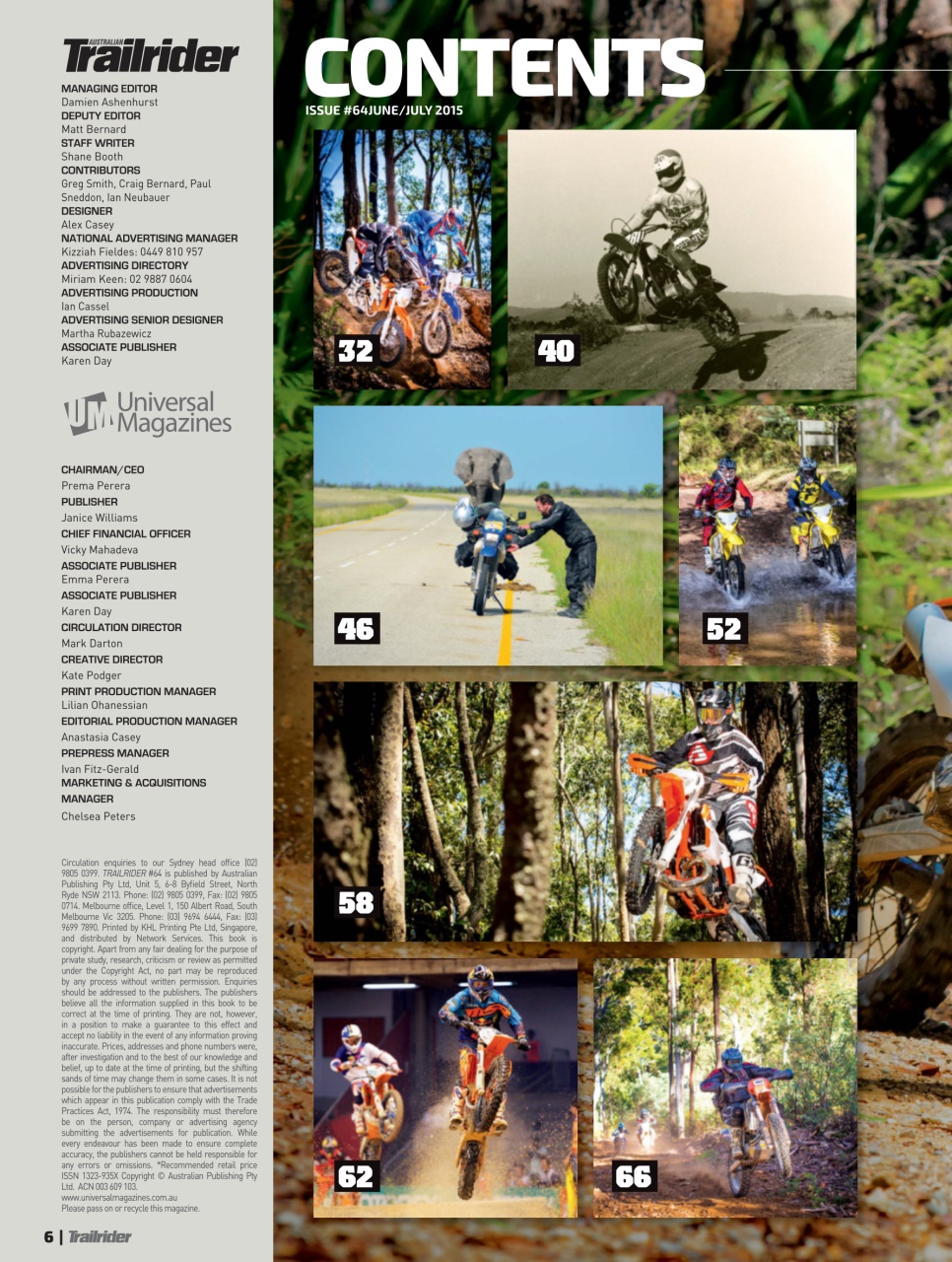 Trailrider Preview Pages