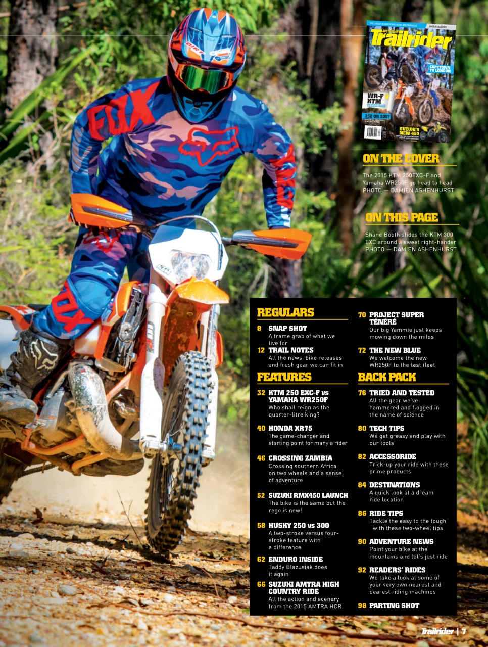 Trailrider Preview Pages