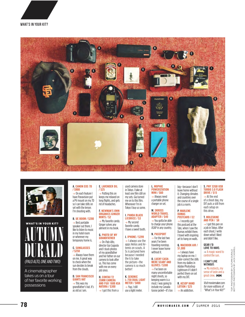 MovieMaker Magazine Preview Pages