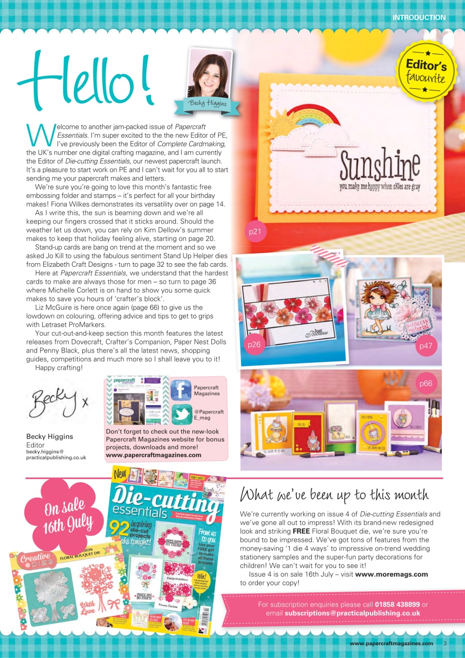 Papercraft Essentials Preview Pages