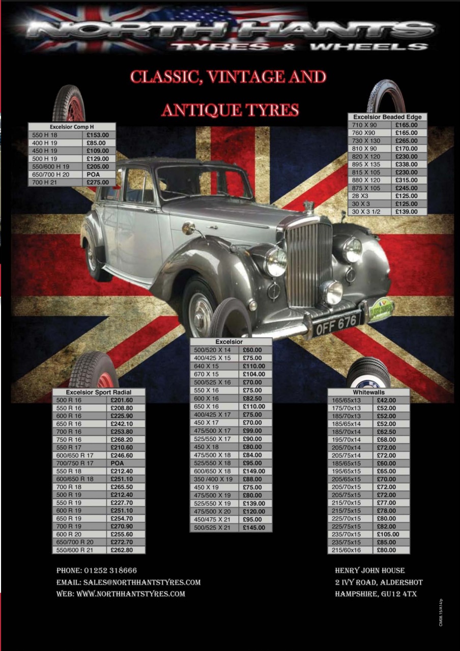 Classic Motoring Preview Pages