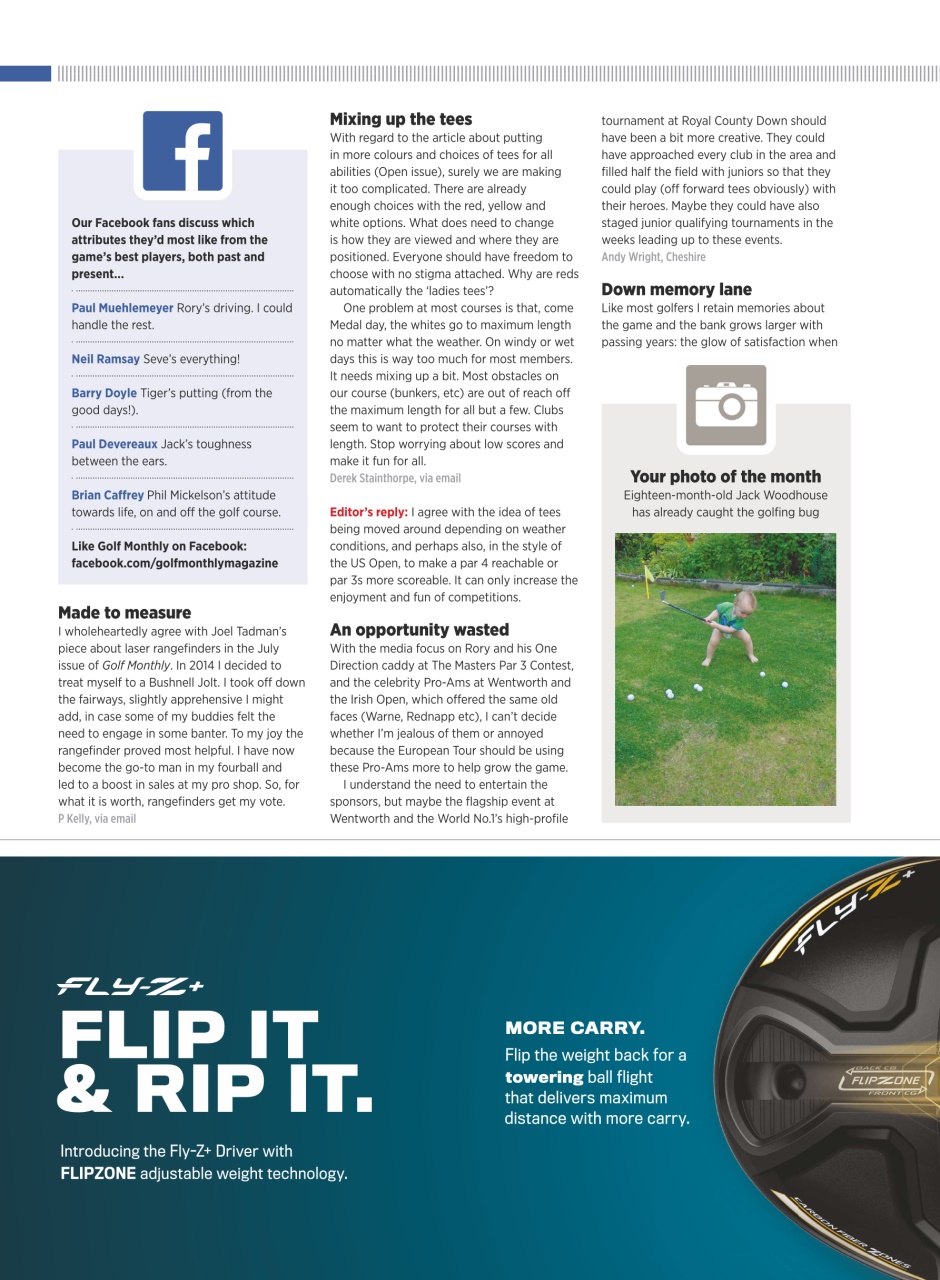 Golf Monthly Preview Pages