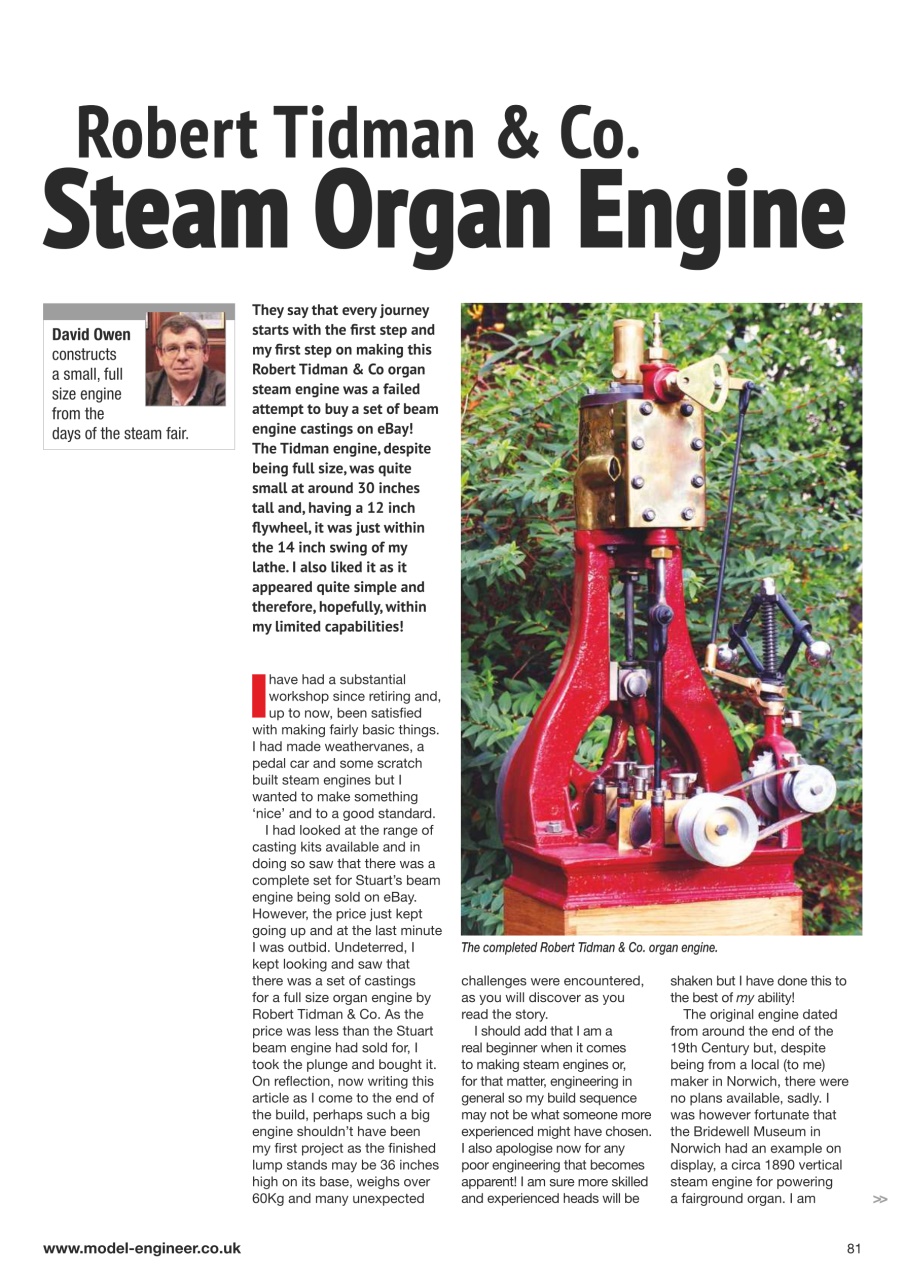 Model Engineer Preview Pages