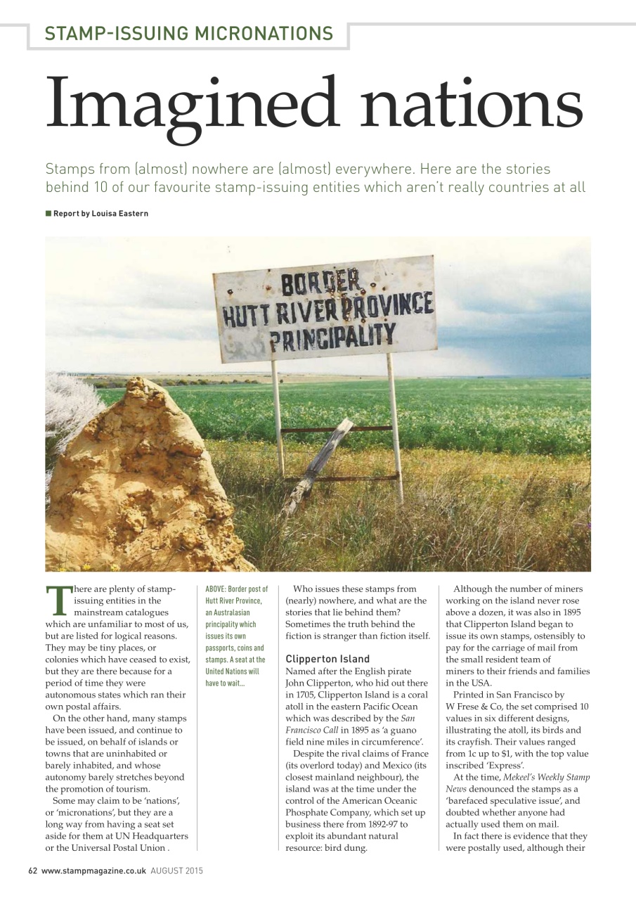 Stamp Magazine Preview Pages