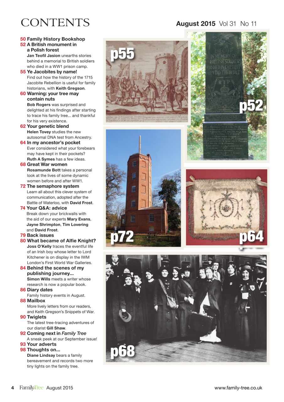 Family Tree Preview Pages
