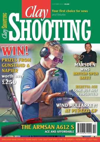 Clay Shooting issue Oct 2010