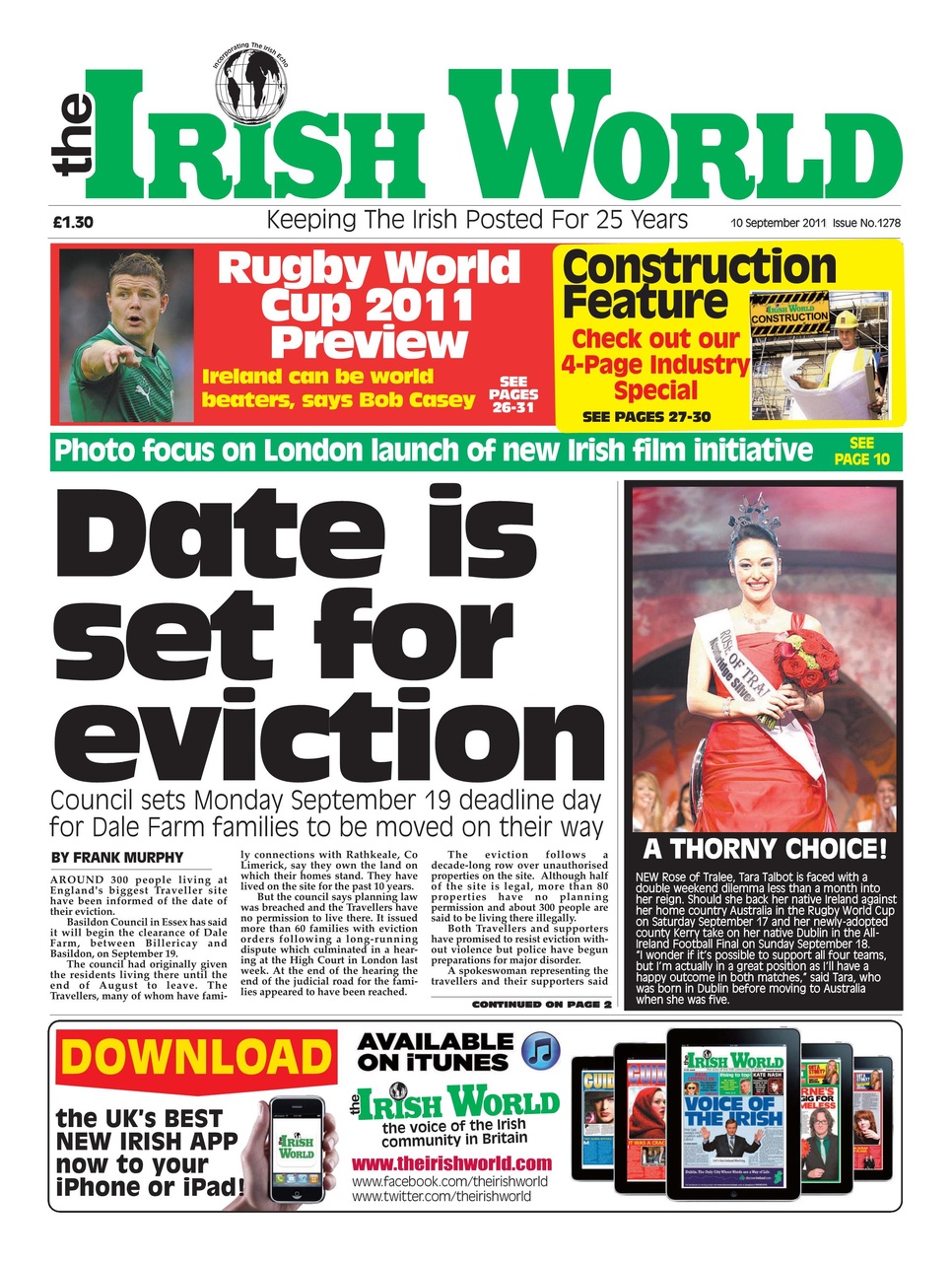 Irish World Preview Pages