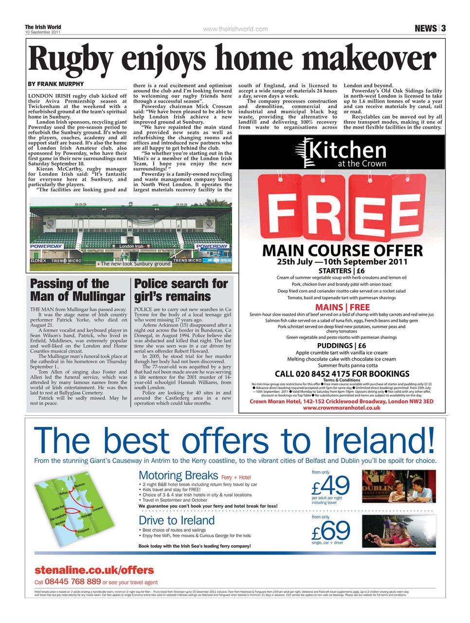 Irish World Preview Pages