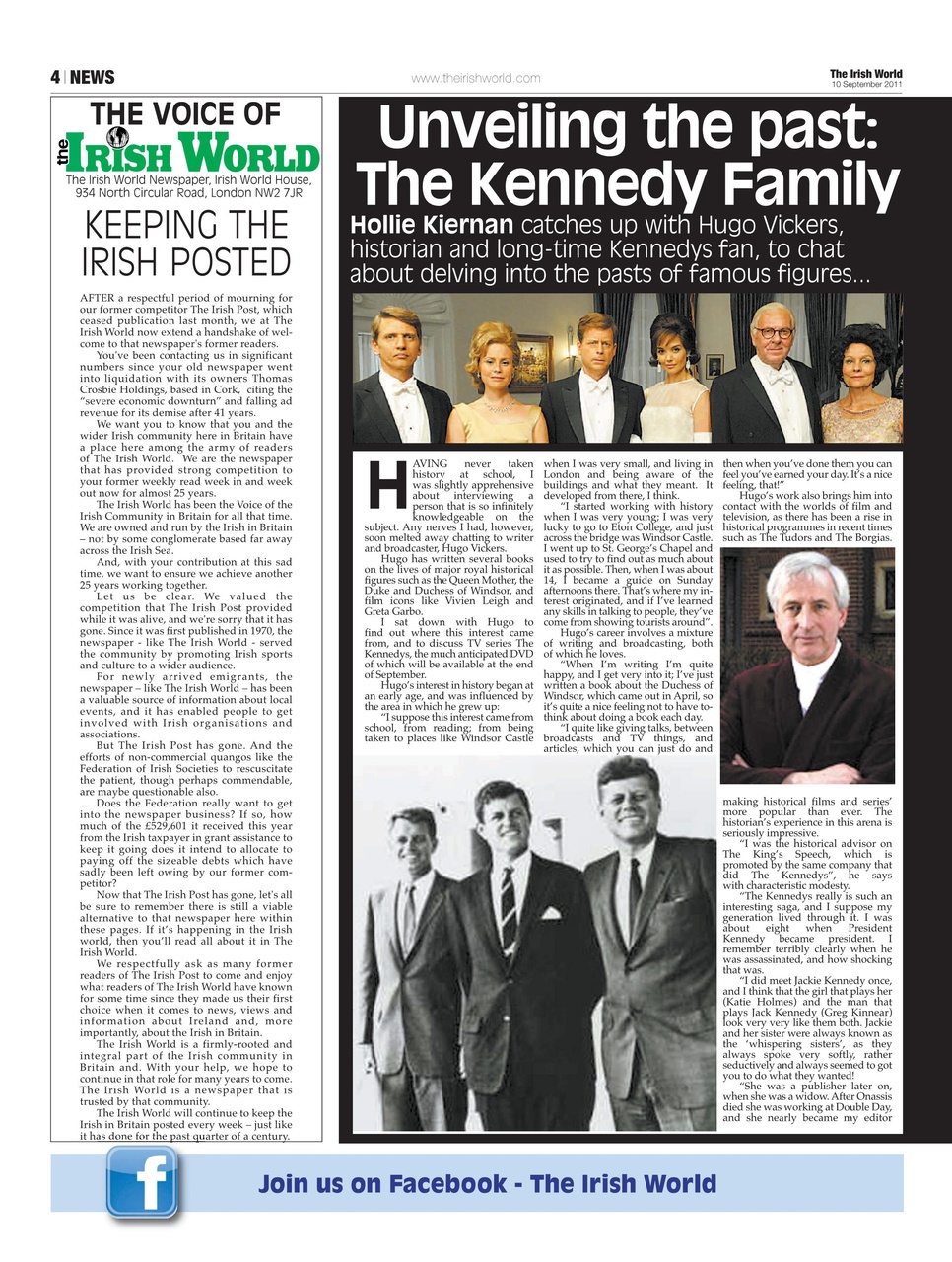 Irish World Preview Pages