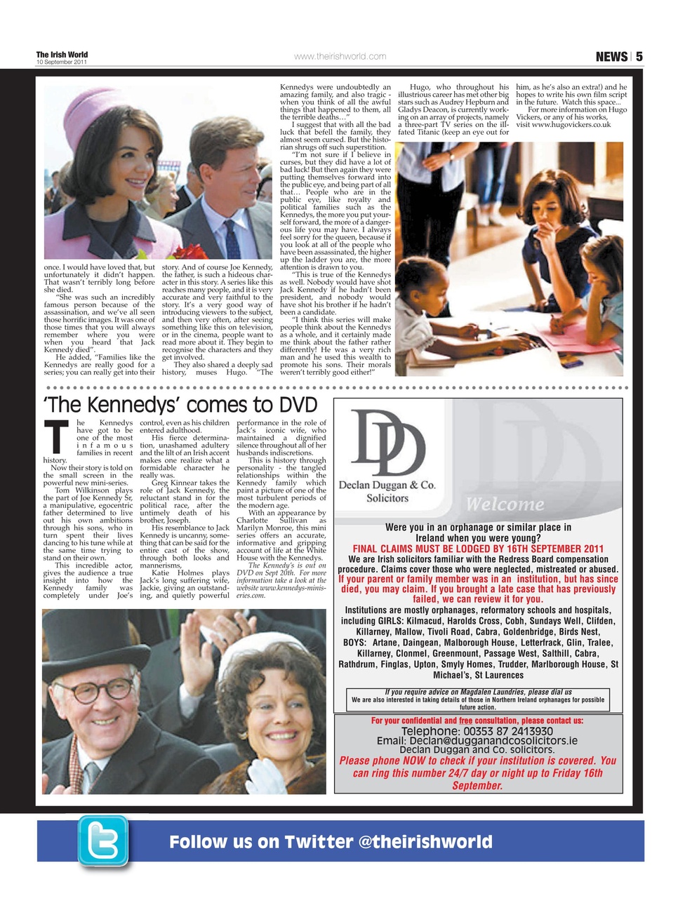 Irish World Preview Pages