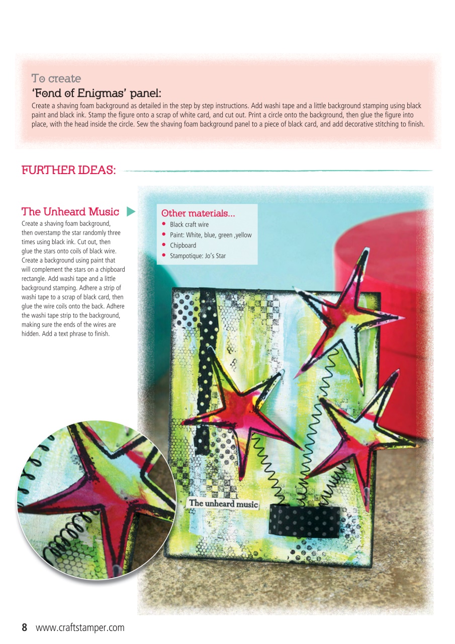 Craft Stamper Preview Pages