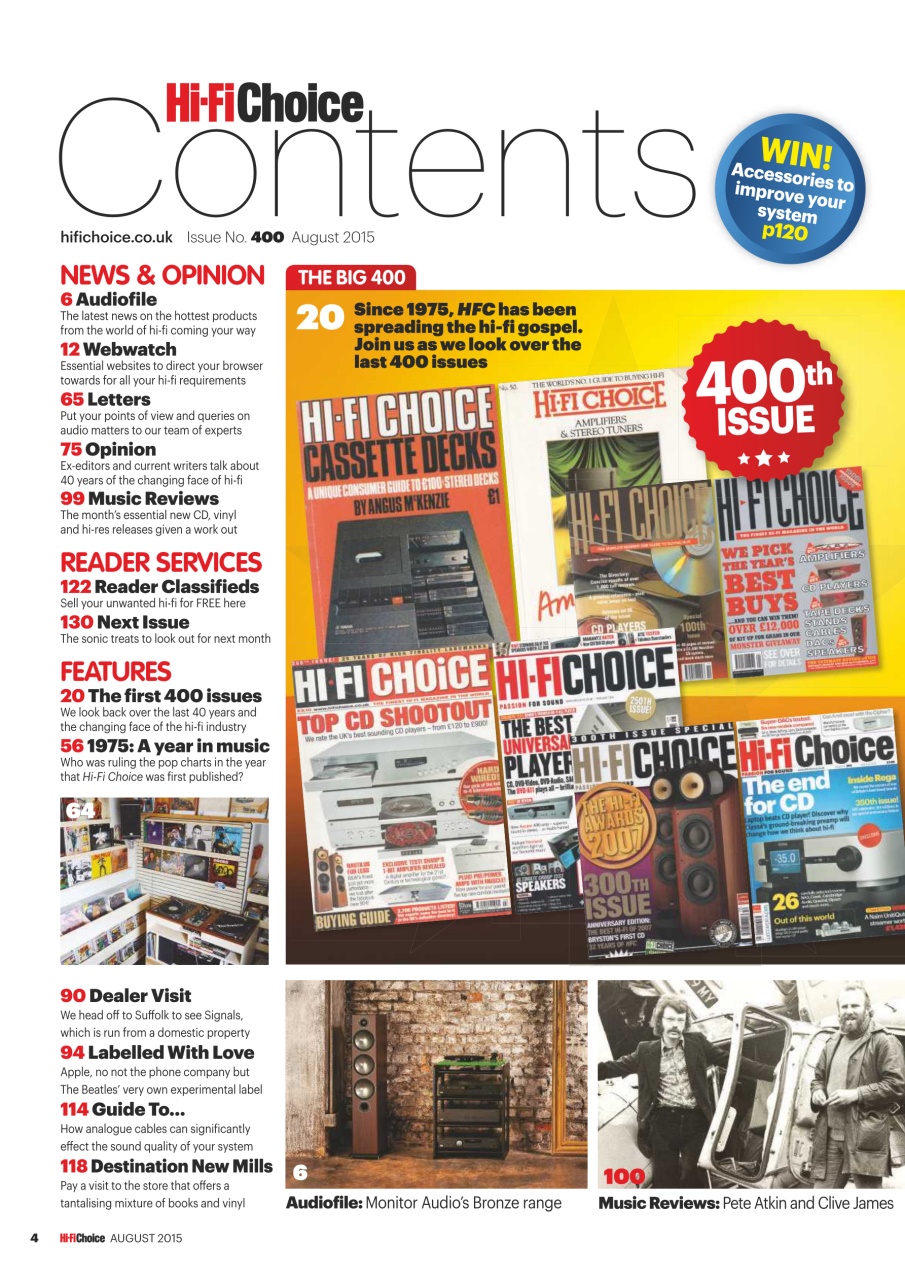 Hi-Fi Choice Preview Pages