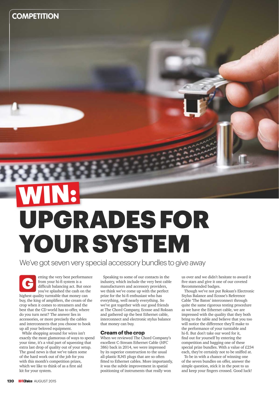 Hi-Fi Choice Preview Pages