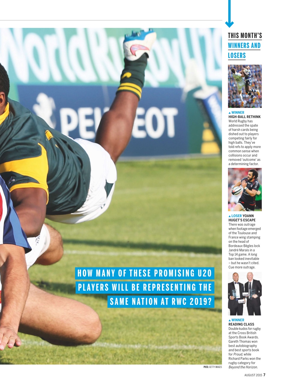 Rugby World Preview Pages
