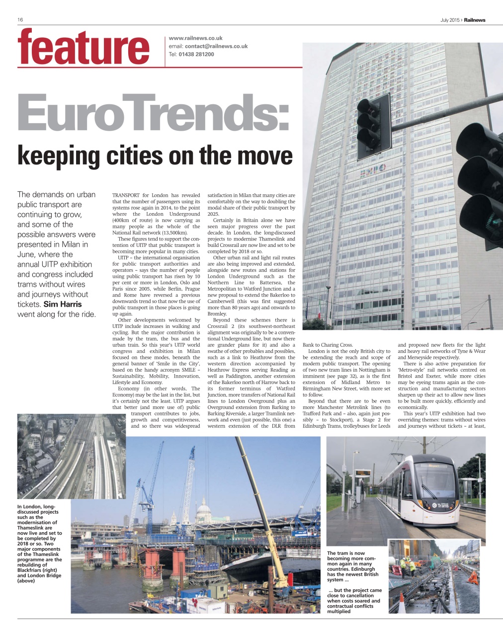 Railnews Preview Pages