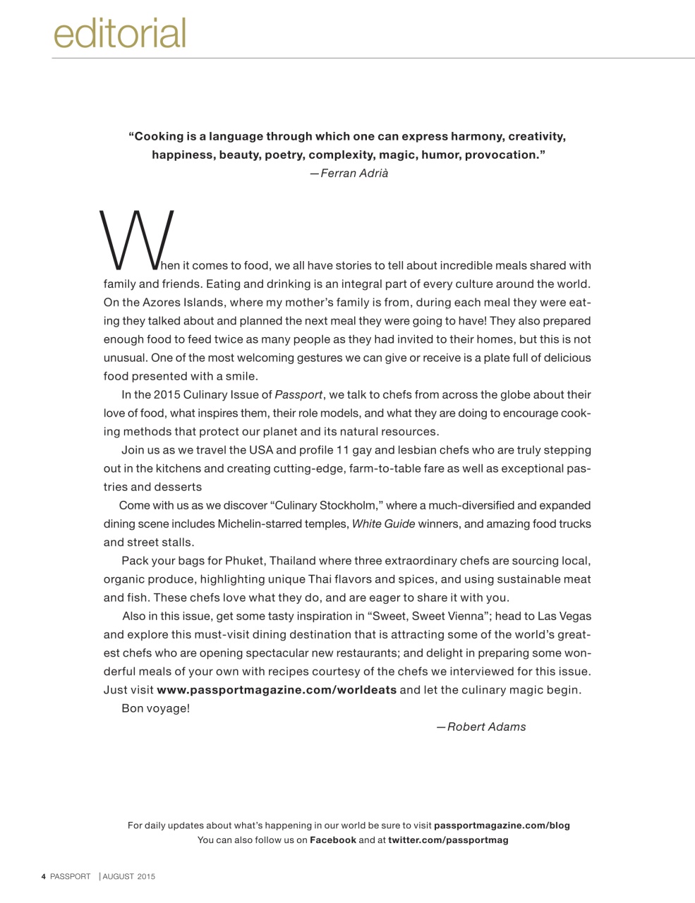 Passport Preview Pages