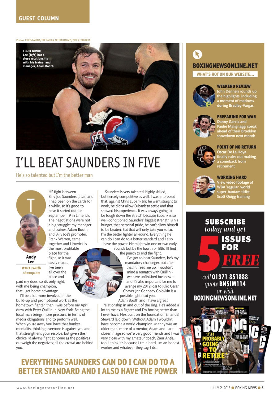 Boxing News Preview Pages