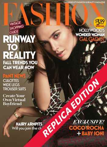 Fashion Magazine issue August 2015
