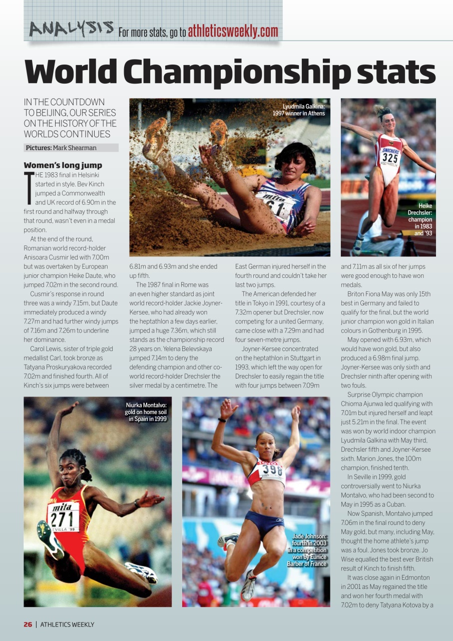 AW – Athletics Weekly Magazine Preview Pages