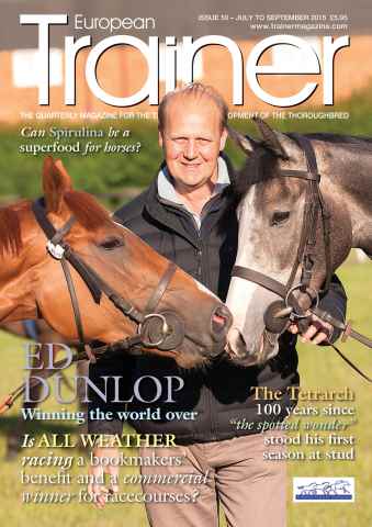 European Trainer Magazine - horse racing issue July-September 2015 – Issue 50