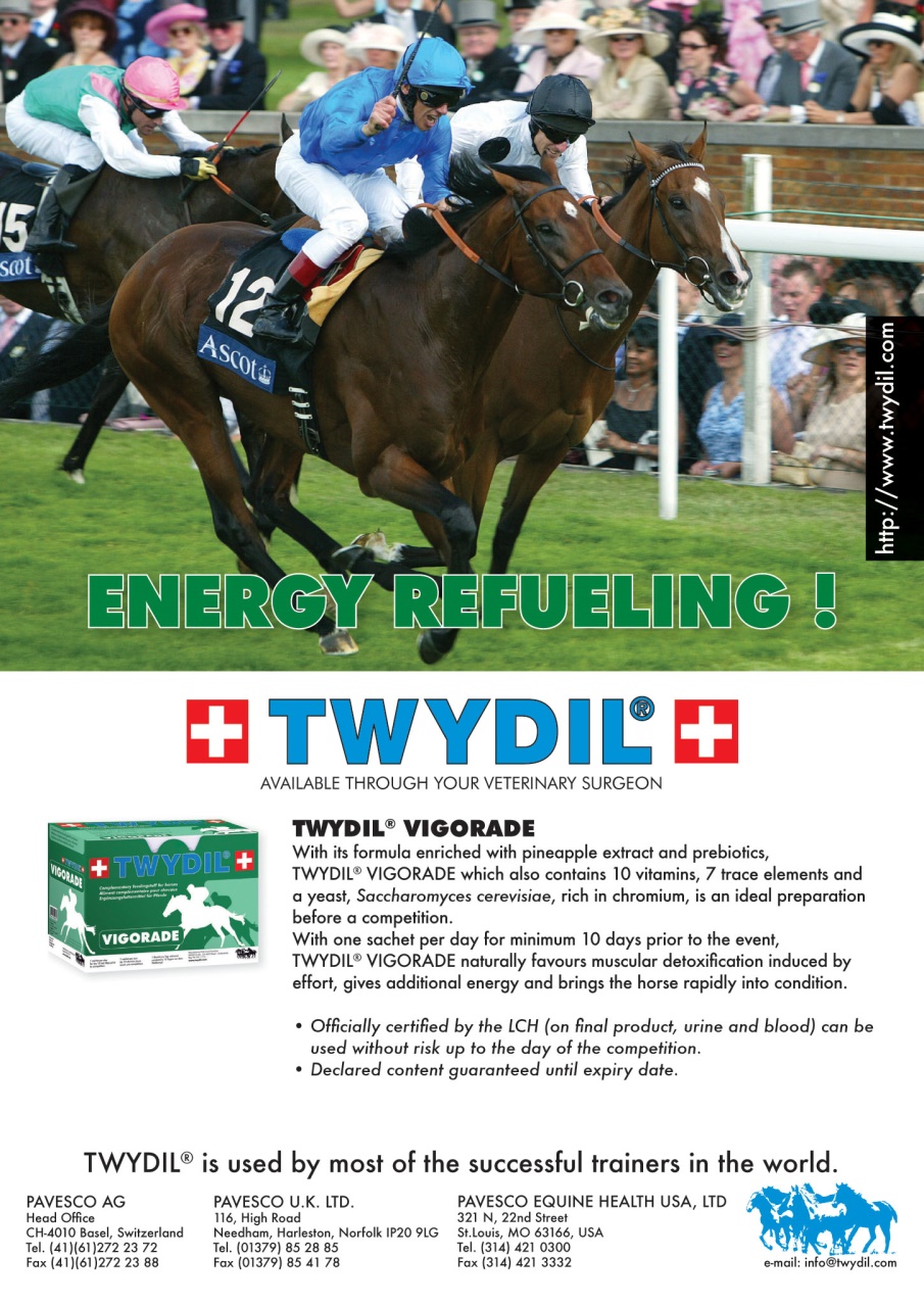 European Trainer Magazine - horse racing Preview Pages