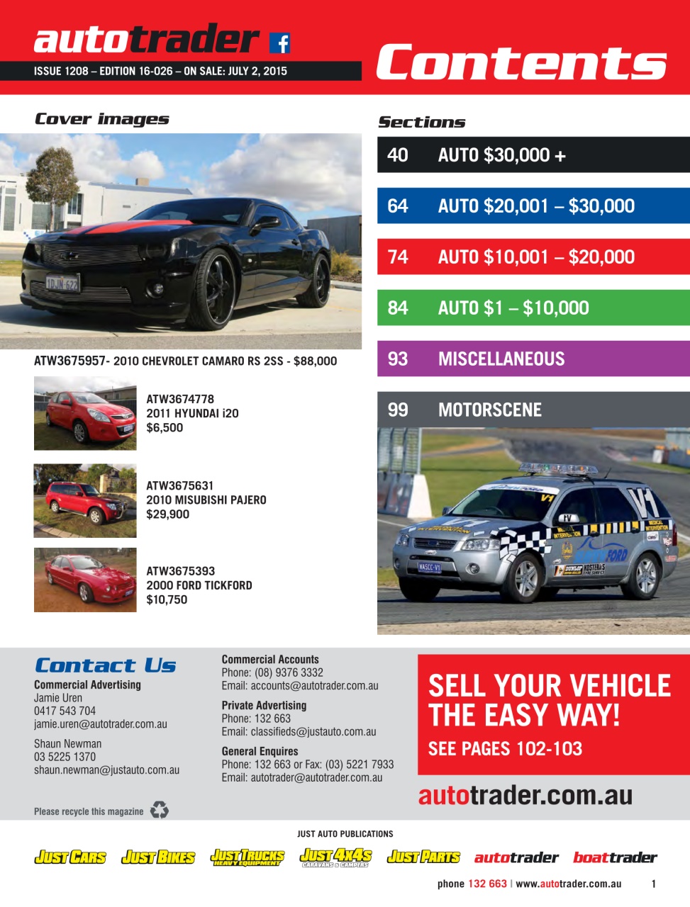 AutoTrader Preview Pages