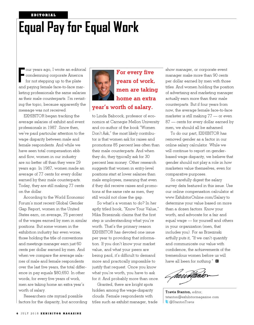 EXHIBITOR Magazine Preview Pages