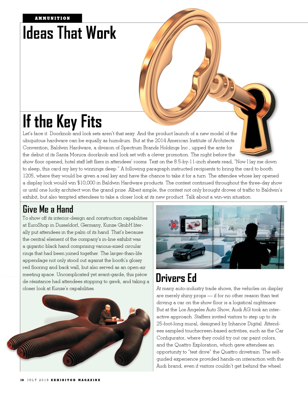 EXHIBITOR Magazine Preview Pages