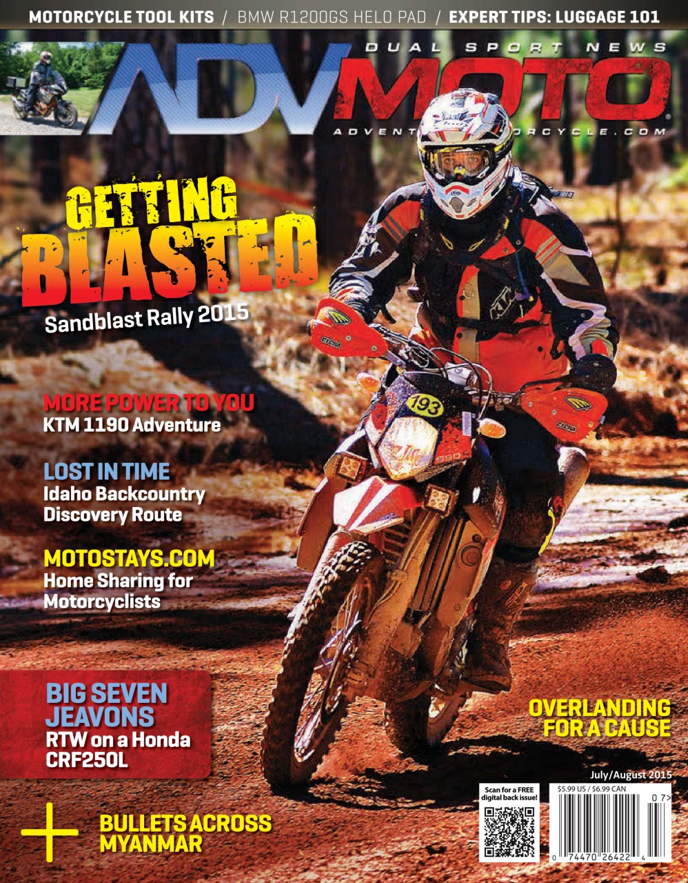 Adventure Motorcycle Preview Pages