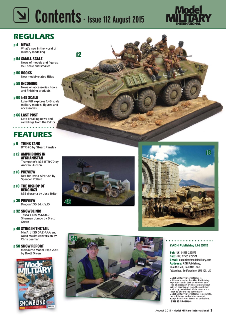 Model Military International Preview Pages