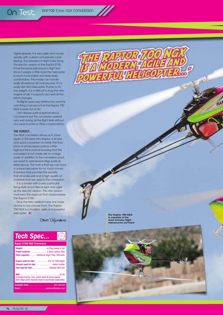 Radio Control Rotor World Preview Pages