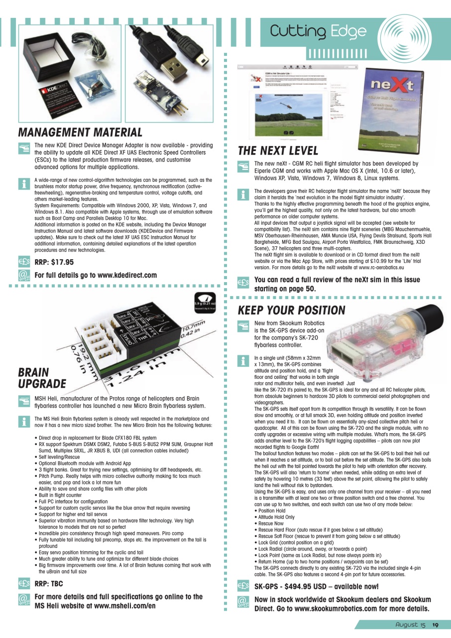 Radio Control Rotor World Preview Pages