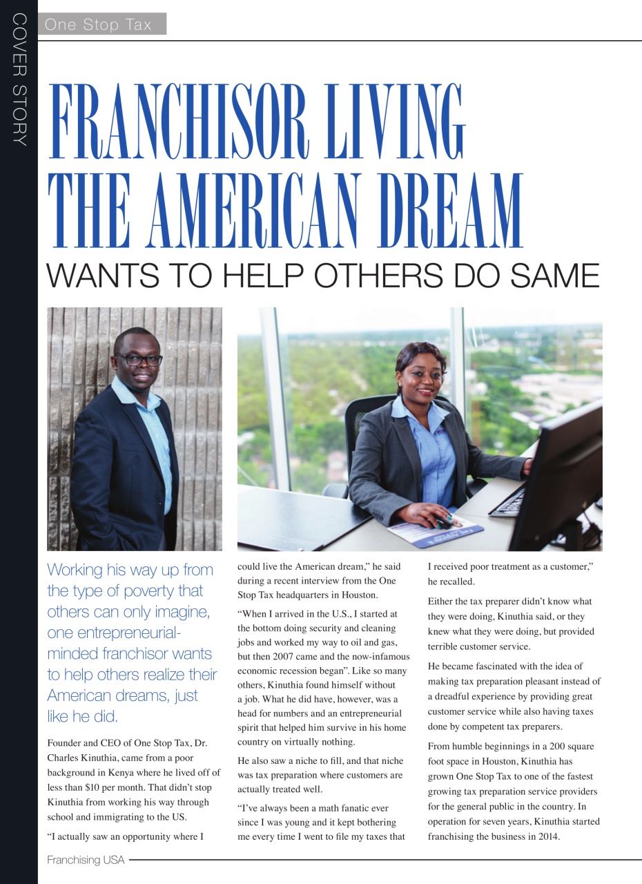 Franchising USA Preview Pages