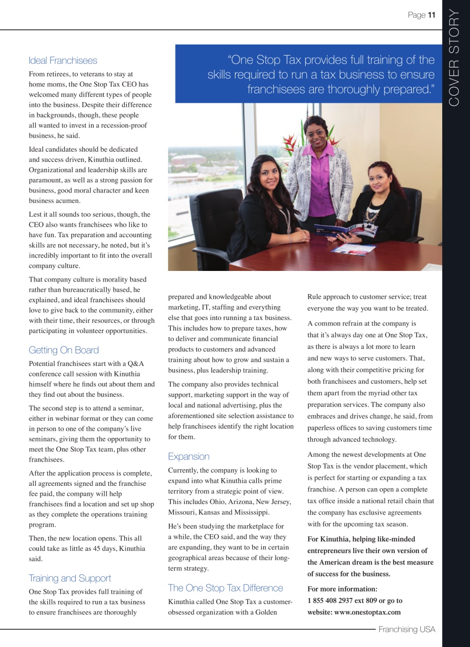 Franchising USA Preview Pages